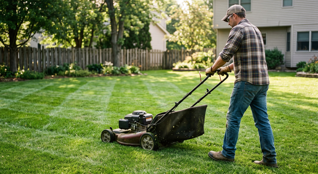 BossMan Pro 52cc Self-Propelled Gas Mower 21"