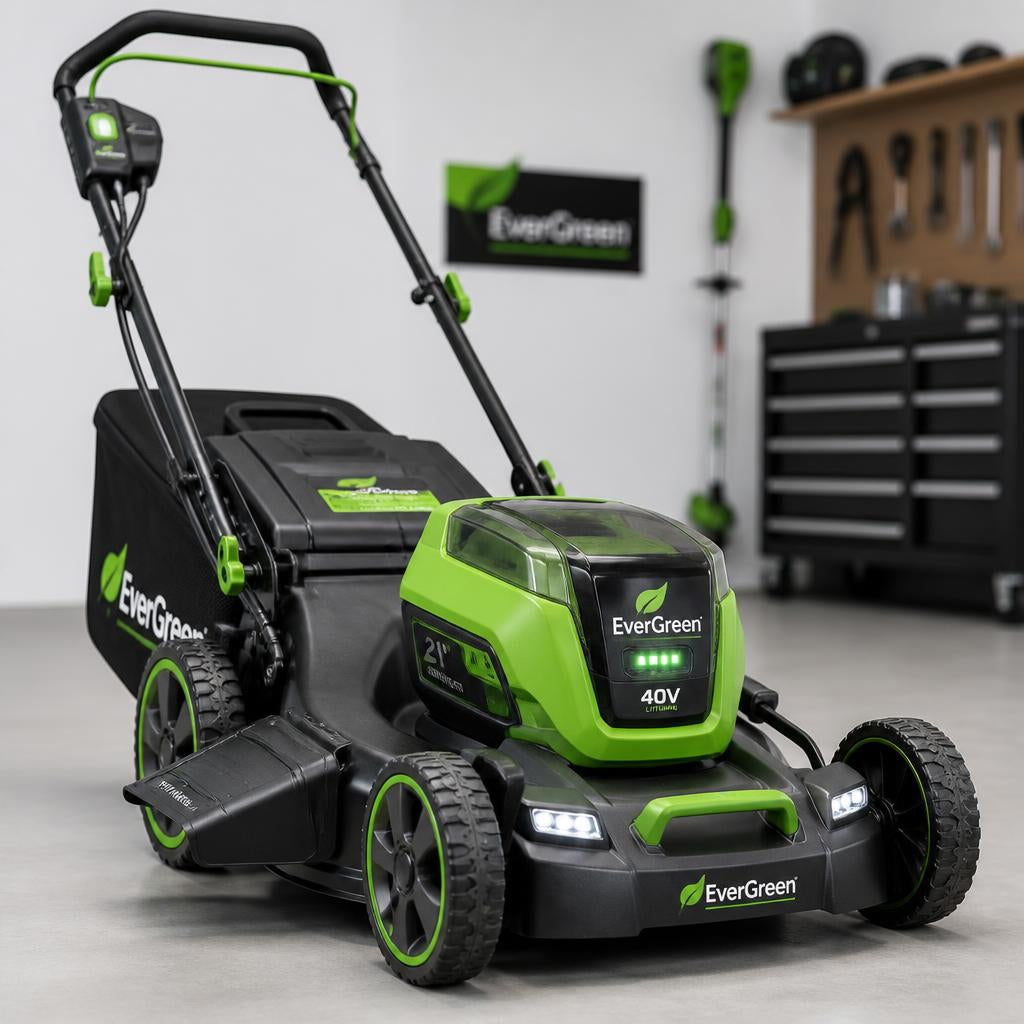 EverGreen 40V Battery Self-Propelled Mower 21"